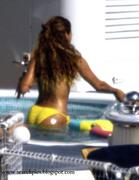 Beyonce Knowles in bikini